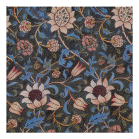 William Morris Evenlode Textile Floral Art
