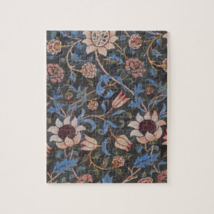 William Morris Evenlode Textile Floral Art Puzzle