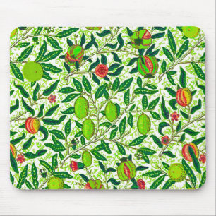 William Morris Exotic Frucht, Limettengrün Mousepad
