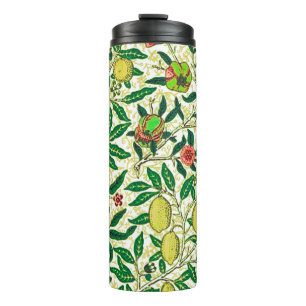 William Morris Exotic Frucht, Zitronengelb Thermosbecher