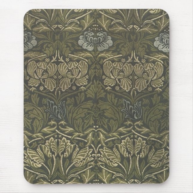 William Morris Fabric Design Magnet Mousepad (Vorne)