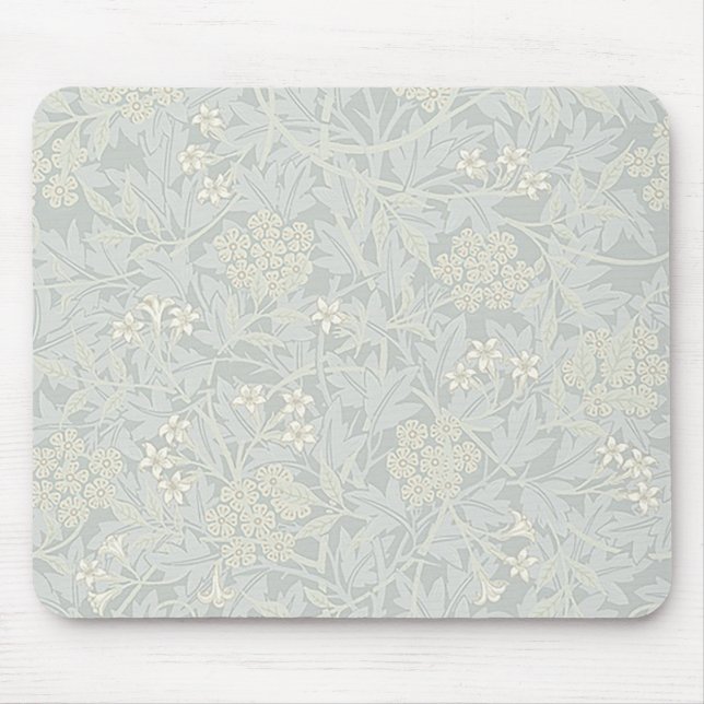 William Morris Faded Jasmine-Mauspad Mousepad (Vorne)