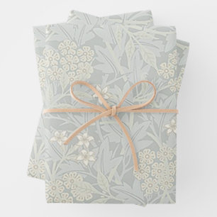 William Morris Faded Jasmine Wrapping Paper Geschenkpapier Set