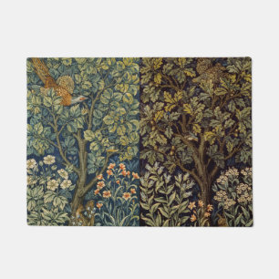 William Morris Fasan Vogel Baum Blume Fußmatte
