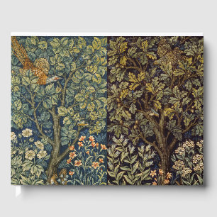 William Morris Fasan Vogel Baum Blume Gästebuch