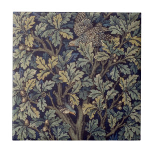 William Morris Fasan Vogel Baum Wald Fliese