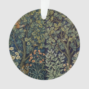 William Morris Fasan Vogel Baum Wald Ornament