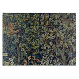 William Morris Fasan Vogel Baum Wald Schneidebrett
