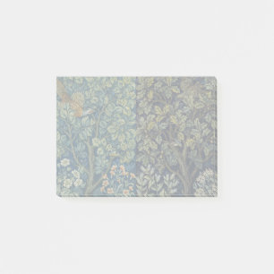 William Morris Fasan Vogel Waldteppich Kunst Post-it Klebezettel