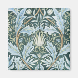 William Morris feines florales Tapetenmuster Magnet