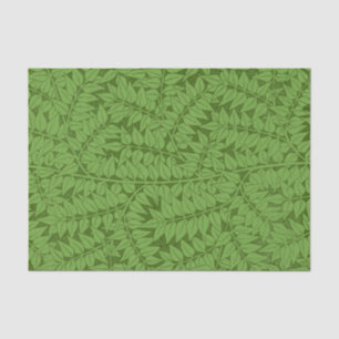 William Morris Fern Nature Decoupage Paper Grünbuc Seidenpapier