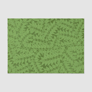 William Morris Fern Nature Decoupage Paper Grünbuc Seidenpapier