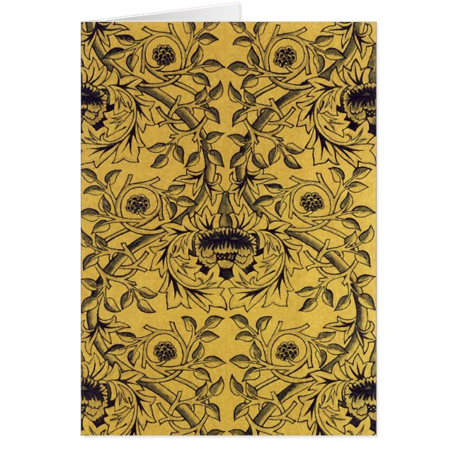 William Morris Fine Floral Wallpaper Pattern (Vorne)