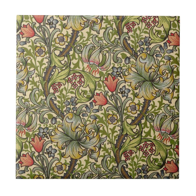 William Morris Fliese (Vorderseite)