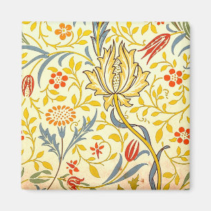 William Morris Flora Blumengestaltung Tapetenmuste Magnet