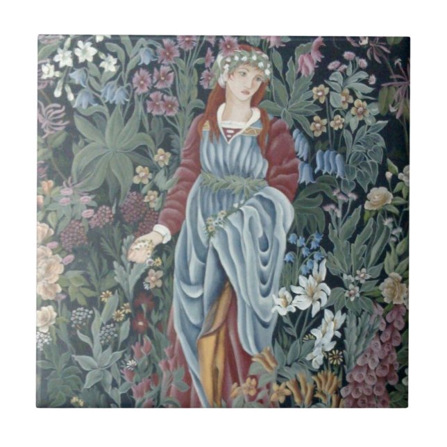 William Morris-Flora Fliese (Vorderseite)