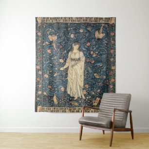William Morris - Flora Wandteppich
