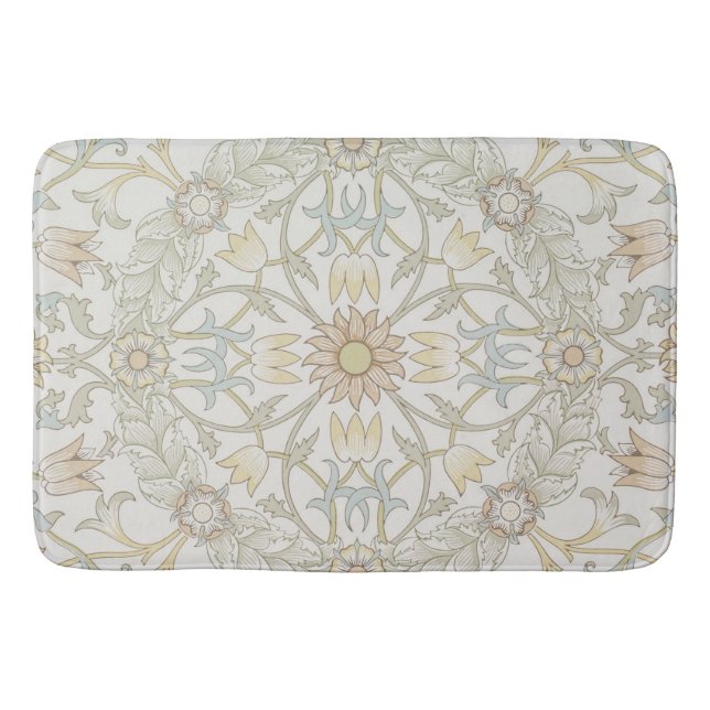 William Morris Floral Bath Mat Badematte (Vorderseite)