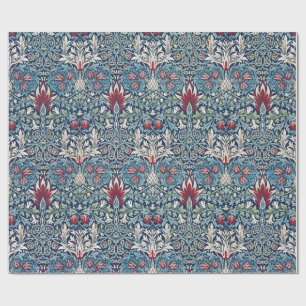 William Morris FLORAL BLUE Wrapping Paper Geschenkpapier