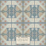 William Morris Floral Craftsman Era Collage RIGHT Fliese<br><div class="desc">AUF DER RECHTEN SEITE VERWENDET PATTERN DIE GLEICHEN ZAHLEN LINKS UND RECHTS-SEITE-TILES. HINWEIS: EMPFEHLUNGEN ZUR INSTALLATION UNTEN. Diese Fliesen wurden aus einer großen Collage neuer Aquarellkunstwerke von international lizenzierten Künstlern und Designern, Audrey Jeanne Roberts und Vintage Kunsthandwerkskizzen und Zeichnungen von William Morris hergestellt. Die William Morris Designs beinhalten Stift-Skizzen und...</div>