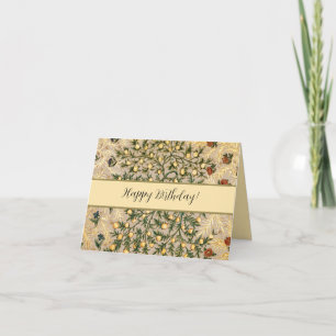 William Morris Floral Fruit Garden Blume Classic Dankeskarte