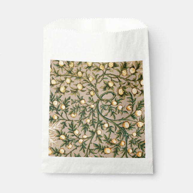 William Morris Floral Fruit Garden Blume Classic Geschenktütchen (Vorderseite)