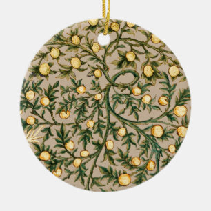 William Morris Floral Fruit Garden Blume Classic Keramik Ornament