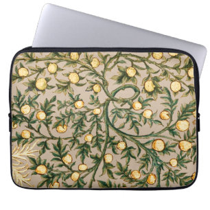 William Morris Floral Fruit Garden Blume Classic Laptopschutzhülle