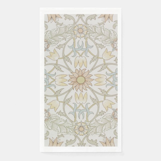 William Morris Floral Gasttuch Serviette (Vorderseite)