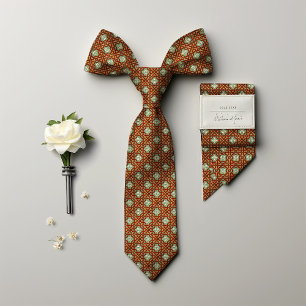 William Morris Floral Golden Star Herren- Krawatte