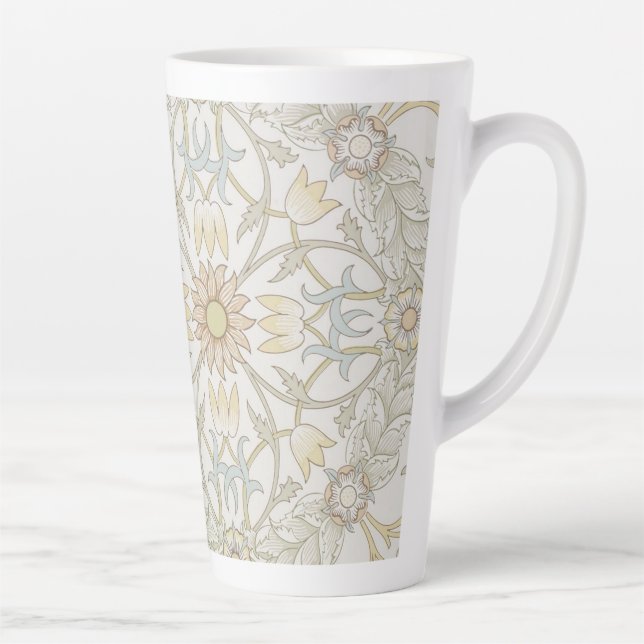 William Morris Floral Latte Tasse (Rechts)