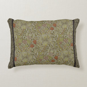 William Morris Floral lila willow art print design Dekokissen