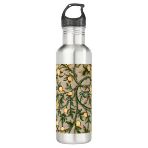 William Morris Floral Obstgarten-Blume Klassiker Edelstahlflasche