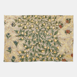 William Morris Floral Obstgarten-Blume Klassiker Geschirrtuch