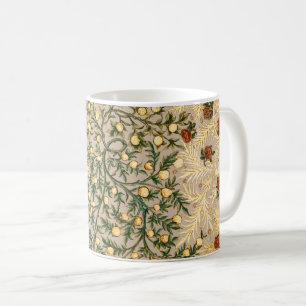 William Morris Floral Obstgarten-Blume Klassiker Kaffeetasse