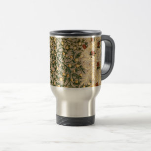 William Morris Floral Obstgarten-Blume Klassiker Reisebecher