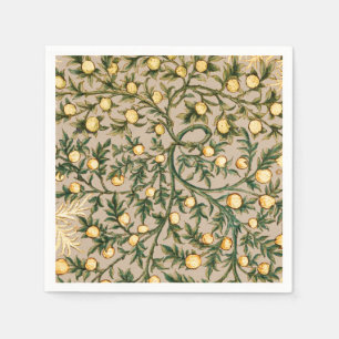 William Morris Floral Obstgarten-Blume Klassiker Serviette