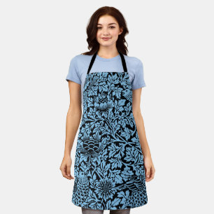 William Morris Floral Pattern Bird Anenome Schürze