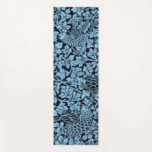 William Morris Floral Pattern Bird Anenome Yogamatte