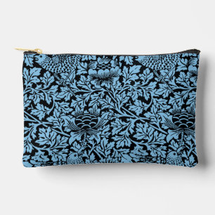 William Morris Floral Pattern Bird Anenome Zubehörtasche