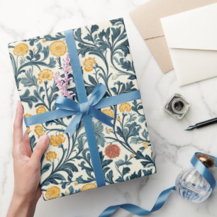 William Morris Floral Pattern Geschenkpapier