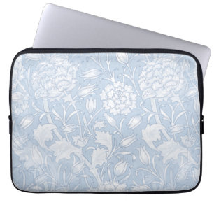 William Morris Floral Pattern in Blue Laptopschutzhülle