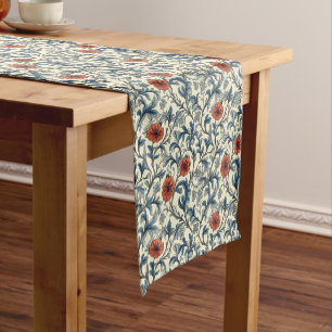 William Morris Floral Pattern Kurzer Tischläufer