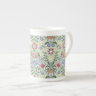 William Morris Floral Persisch Vintage-Muster Prozellantasse