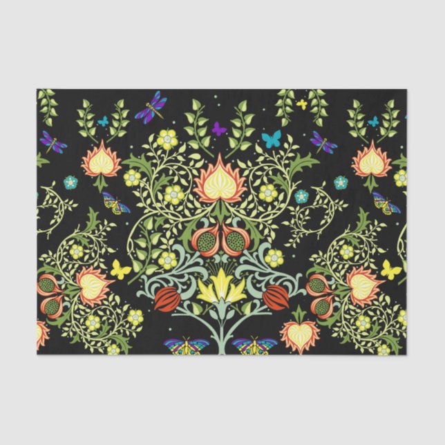 William Morris Floral Seidenpapier (Vorderseite)