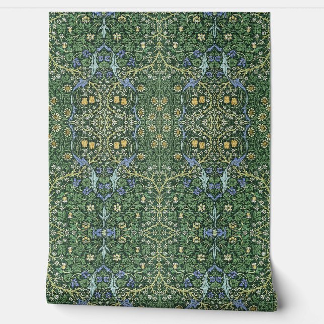 William Morris Floral Vintag Art Tapete (Abrollen)
