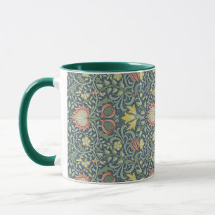 William Morris Floral Vintage Persermuster Tasse