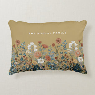 William Morris Floral Wildblume Vintage Familie Dekokissen
