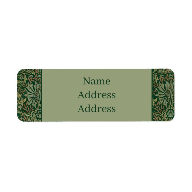 William Morris Flower Garden-Greens (Vorne)