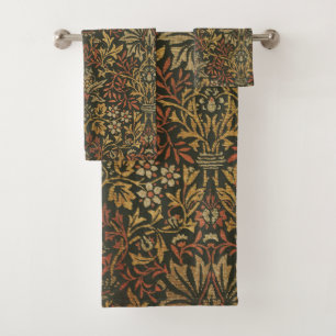 William Morris Flower Garden Tapestry Badhandtuch Set